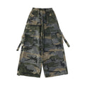 Children Baggy Camouflage Cargo Pants With Pocket For Girl Streetwear y2k Camo Trousers Kids Harajuku Korean Hip Hop Trackpants